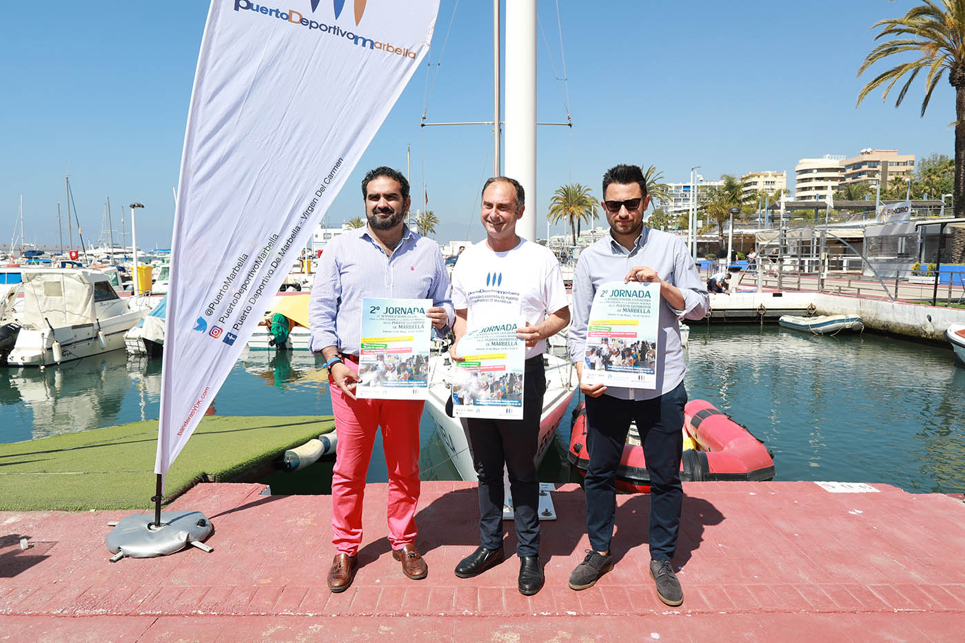 Ayuntamiento y Aula del Mar organizan una nueva jornada en el Puerto Deportivo de Marbella para sensibilizar sobre el cuidado del medioambiente marino